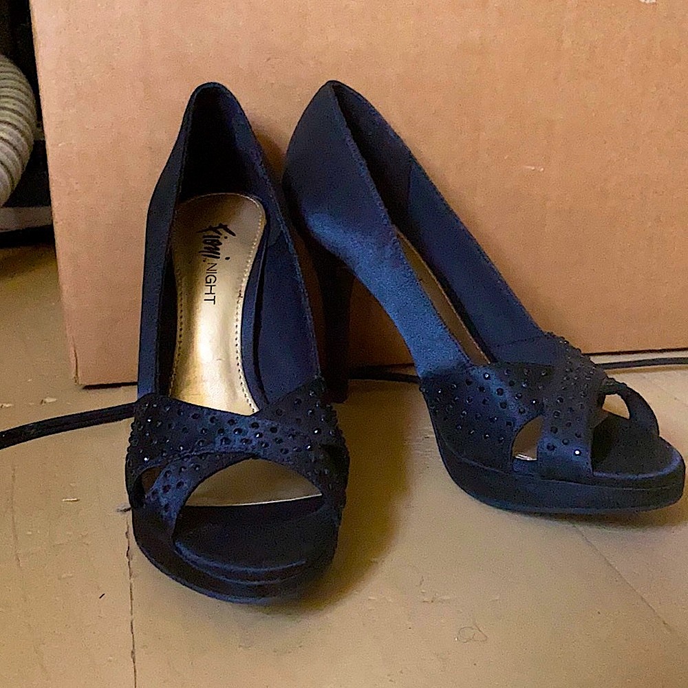Moonlit sparkle Fioni Night stilettos